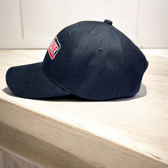 TacoZone Black Baseball Cap Hat Adjustable Strap - Picture 4 of 6